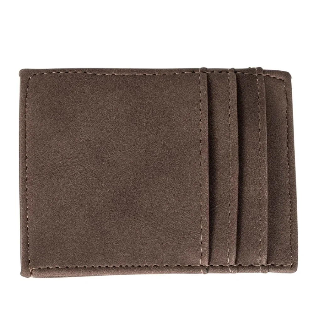 Men's Leather Money Clip With Bottle Opener,Color Black, Retail Price$24.95 USD